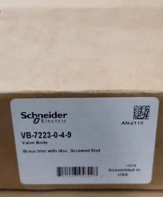 NEW Schneider Electric VB-7223-0-4-9