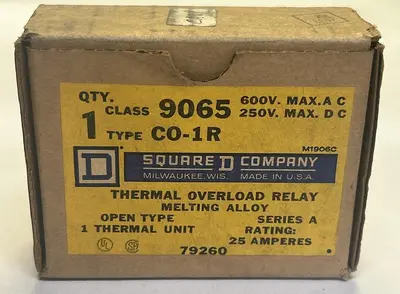 New | in-Stock SQUARE D 9065C0-1R Miscellaneous Equipment (Electrical & Power) | Surplus Asset Holdings #1202087