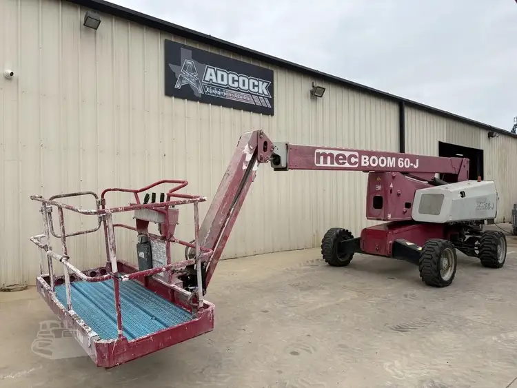 Used 2015 MEC 60J Telescopic Boom Lifts Texas US | Adcock Equipment USA #1519575