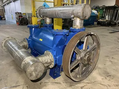 NES MODEL 2BE 42 2BE3426-2BY3-3 SINGLE STAGE VACUUM PUMP