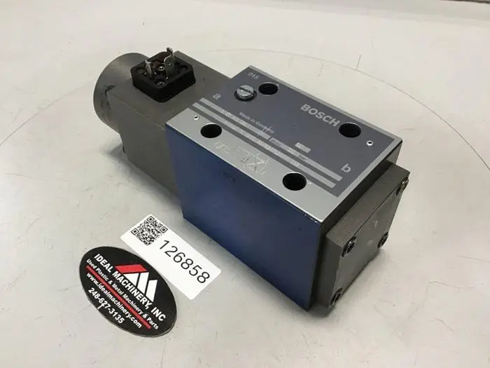 Used BOSCH 4WRBA10XA602X/G24VSZ4/M892 Valves/Fittings Michigan US | Ideal Machinery #593496
