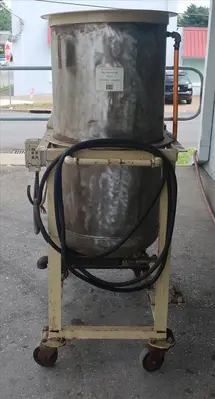 SPC8765  Tank 36 gallon vertical tank, Stainless Steel, dish