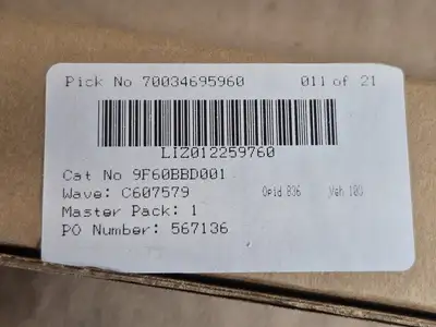 New | in-Stock GENERAL ELECTRIC 9F60BBD001 Misc Electrical & Power Parts British Columbia CA | Lenmark #250839