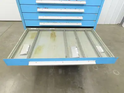 Nu-Era Modular Tool Storage Cabinet 12 Drawer 45x28x61" Stanley Vidmar Lista
