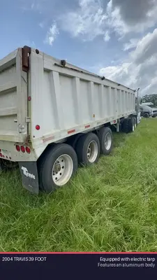 Used 2004 TRAVIS 39 FOOT Dump Trailers Louisiana US | Proxy Equipment #1378371
