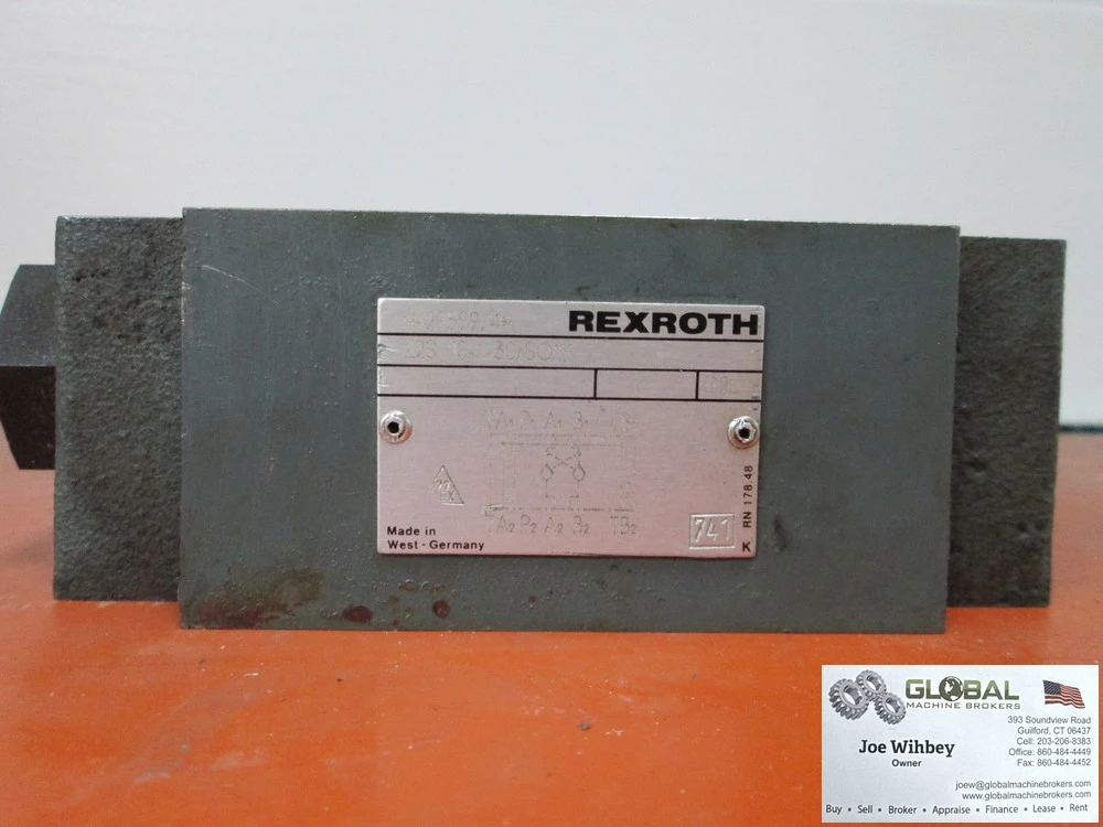 Rexroth Z2S 10-1-30/SO14 Hydraulic Sandwich Piloted Check Valve