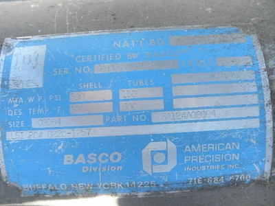 USED LUBE SYSTEMS INC. NFP-1-1-150-2-SS4