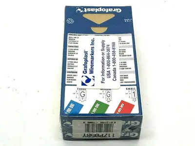 New | in-Stock Grafoplast 117P05BY Lab Labels Michigan US | Maverick Industrial Sales #1401832