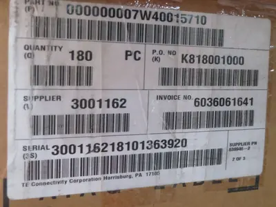 New | in-Stock TE 638946-2 0.64 Terminal Blocks Texas US | Aucto #1308491