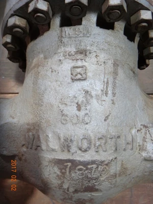 Walworth 4", Class 600, WCB, Gate Valve