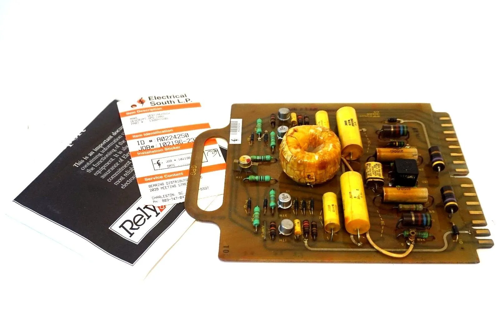 WESTINGHOUSE 1326A15G01 GPG CARD