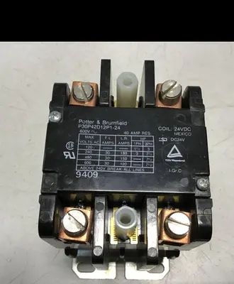 Used POTTER & BRUMFIELD P30P42D12P1-24 PLC Contactors Michigan US | Ideal Machinery #1308735