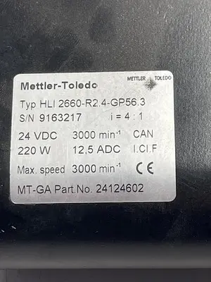 Used METLAR TOLEDO METLAR TOLEDO HLI 2660-R2.4-GP56.3 Scales | ND Industrial Surplus #1216006