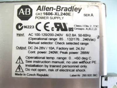 USED Allen-Bradley 1606-XL240E