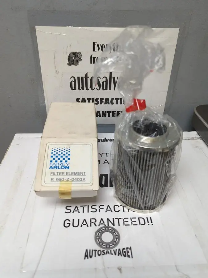 New | in-Stock FAIREY ARLON R 960-Z-0403A Filters | Surplus Asset Holdings #1219046
