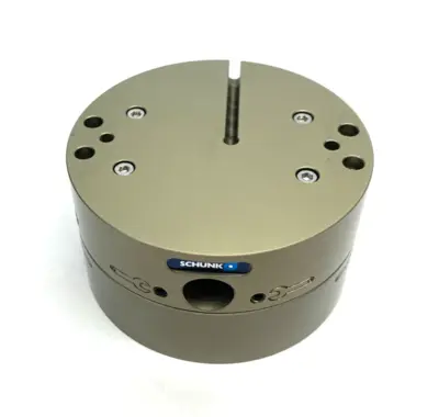 Used Schunk Two-Axis Compensation Unit ± 4 mm AGE-F-XY-63-1 Parts (Hydraulics and Pneumatics) Michigan US | Maverick Industrial Sales #1414231