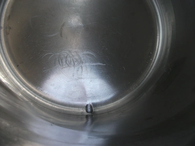 110 L S/S Open Top Trolley Tank
