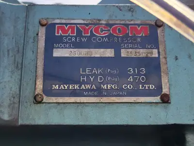 Used MYCOM _UNKNOWN_ Parts (Hydraulics and Pneumatics) British Columbia CA | Lenmark #1426174
