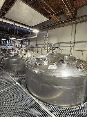 Used FELDMEIER 5000 GALLON MIX Stainless Steel Tanks Oregon US | Ager Tank & Equipment Co. #1456394