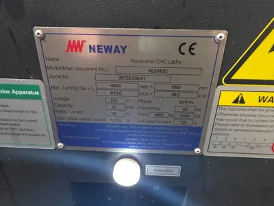 2022 NEWAY NL 504SC Horizontal Machining Centers | Japan Machine Tools, Corp. (6)