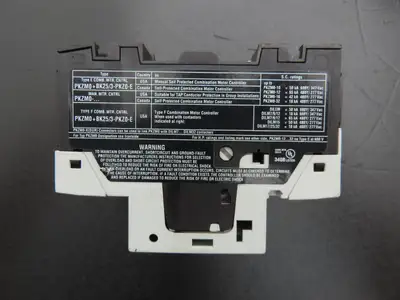 Moeller PKZM0 PKZM0-4-SC Manual Motor Starter 2.5-4A 3Hp 600vAC 3Ph Lot Of 3