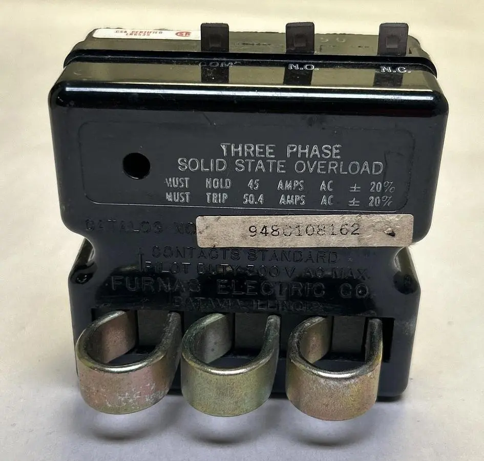 Used FURNAS 948C108162 Miscellaneous Equipment (Electrical & Power) Ohio US | Surplus Asset Holdings #1236587