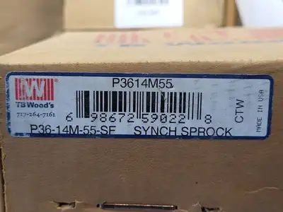 USED TB WOOD'S P36-14M-55-SF