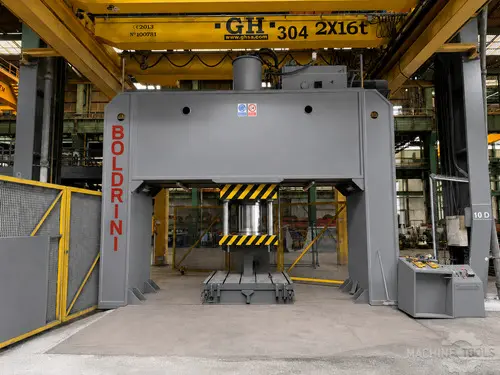 Used BOLDRINI PAO 1000 Dished & Flanged End Spinning Presses NL | Mach 4 Metal #1540033