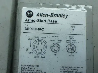 USED ALLENBRADLEY 280DFN10C