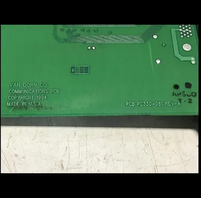 USED VAN DORN PC330-081 330-081