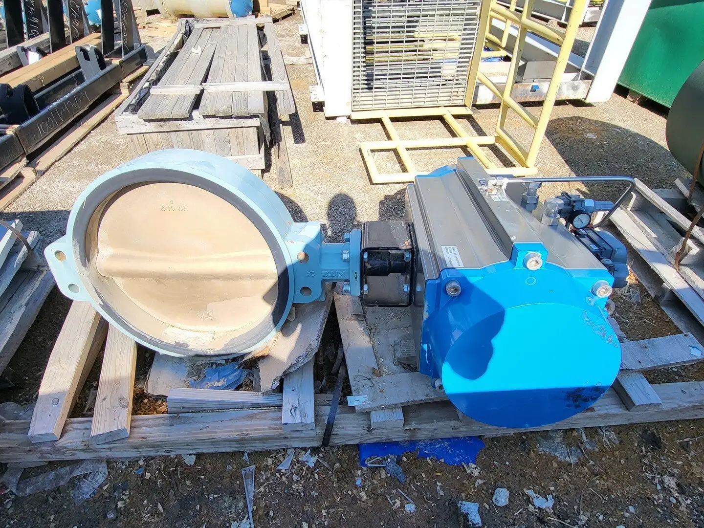 24" Class 150 Butterfly Valve w/ Actuator MERAC-350SRLN F16+F25