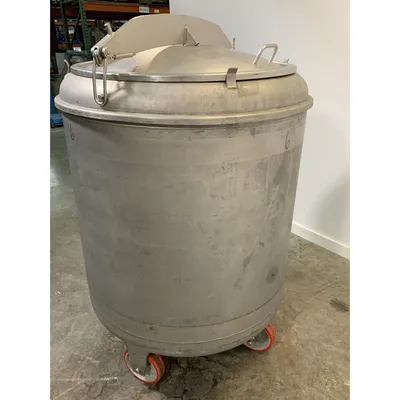 Used Inject Star Stainless Steel Vacuum Drum Batch Tumbler - 500L [PART]