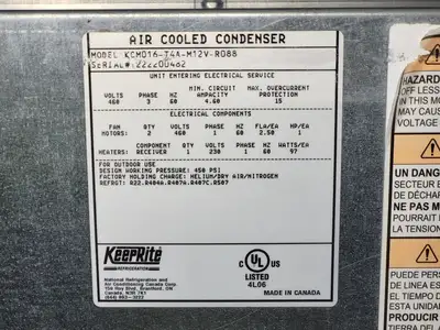 USED KEEPRITE KCM016-T4A-M12V-R088