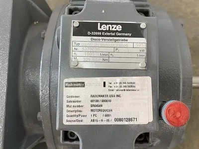 NEW LENZE D-32699 | GST07-2F VBR
