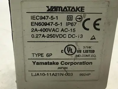 USED YAMATAKE LJA10-11A21N-003