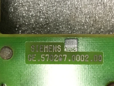 USED SIEMENS GE.570267.0002.00, PART OF THE SET-
