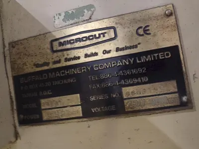 3 HP WILLIS  MODEL #MICRO CUT 1050 CNC TRAK AGE2 CONTROL RAM TYPE MILL: YOBRO #24806