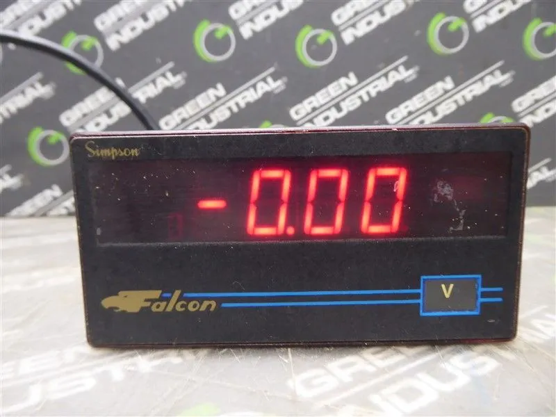 Simpson F-35-1-13-0 Digital Voltage Indicator Used