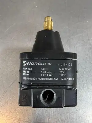 Norgren 11-018-100 Air Pressure Regulator 150 Psig (9.3.2)