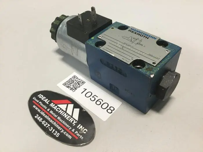 Used REXROTH 4WE6D60EG24N9Z4 Valves/Fittings Michigan US | Ideal Machinery #699228