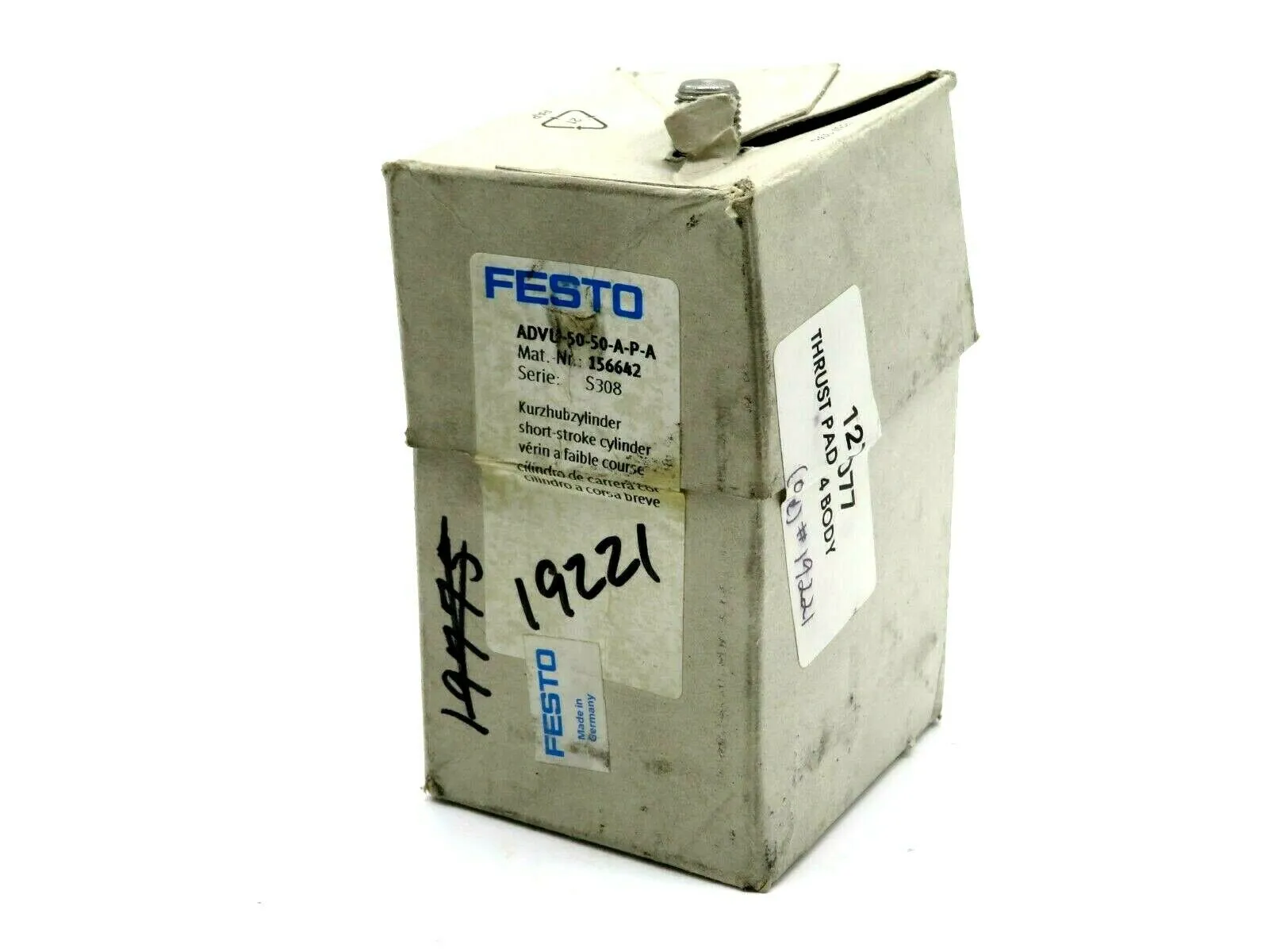 NEW SEALED FESTO ADVU-50-50-A-P-A COMPACT CYLINDER 156642 ADVU5050APA