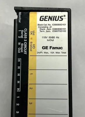 USED GE FANUC IC660BBD101