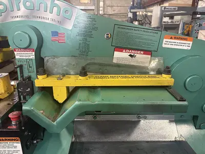 Used PIRANHA P-50 Ironworkers Ontario CA | Trader Machinery Inc #1269381