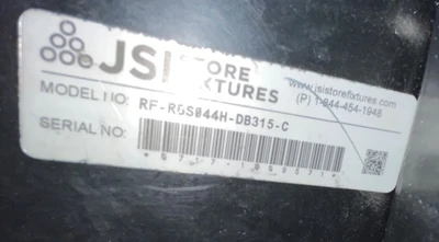 1-0530 JSI RBS044H 48” Self Contained Refrigerated Produce Display Cooler Case