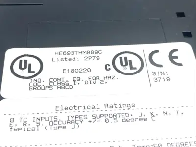 USED GE FANUC HE693THM889C