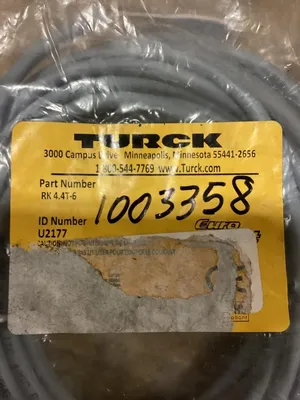 Turck RK4.4T-6 Eurofast M12 Sensor Cable -NIB