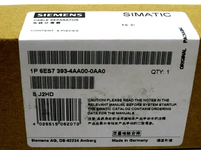 NEW LOT OF 58 SEAL SIEMENS 6ES7 393-4AA00-0AA0 CABLE SEPARATOR 6ES73934AA000AA0