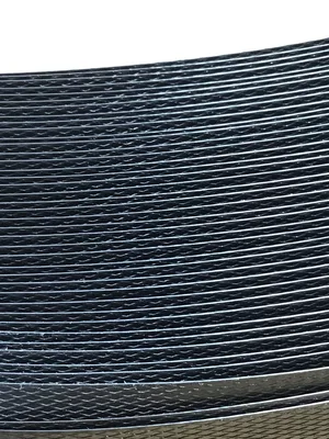 1/2″ x 9000′ Polypropylene Strapping 48H.40.0190 Black 16×6 Core HG 400