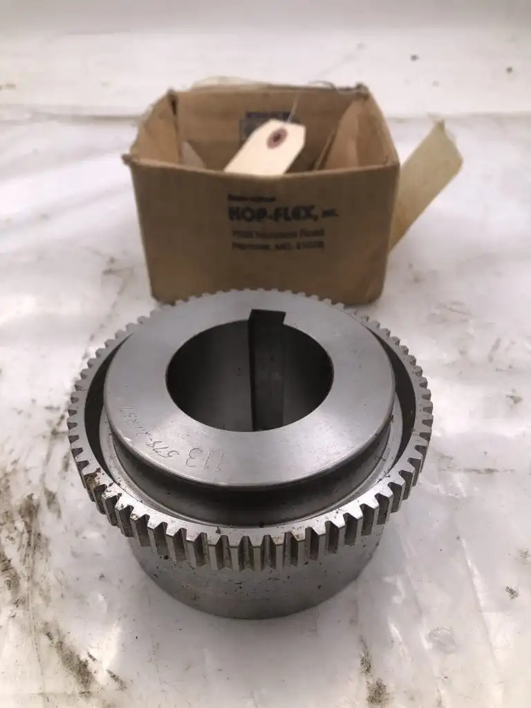 Kop-Flex B 2.5SB Gear Coupling Sleeve 2.123″ Bore / 1/2″ X 1/4″ Keyway -NIB