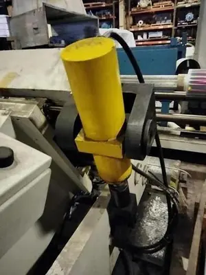 60" WIDE FEEC SHAFTLESS FLOOR PICK UP UNWIND STAND 60" DIAMETER